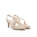 Women's Santorini Pump by LifeStride in Taupe Fabric (Size 8 1/2 M)