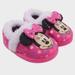 Disney Shoes | Disney Toddler Disney Minnie Mouse Slippers - Pink Xl 10 11 12 | Color: Pink | Size: 11g