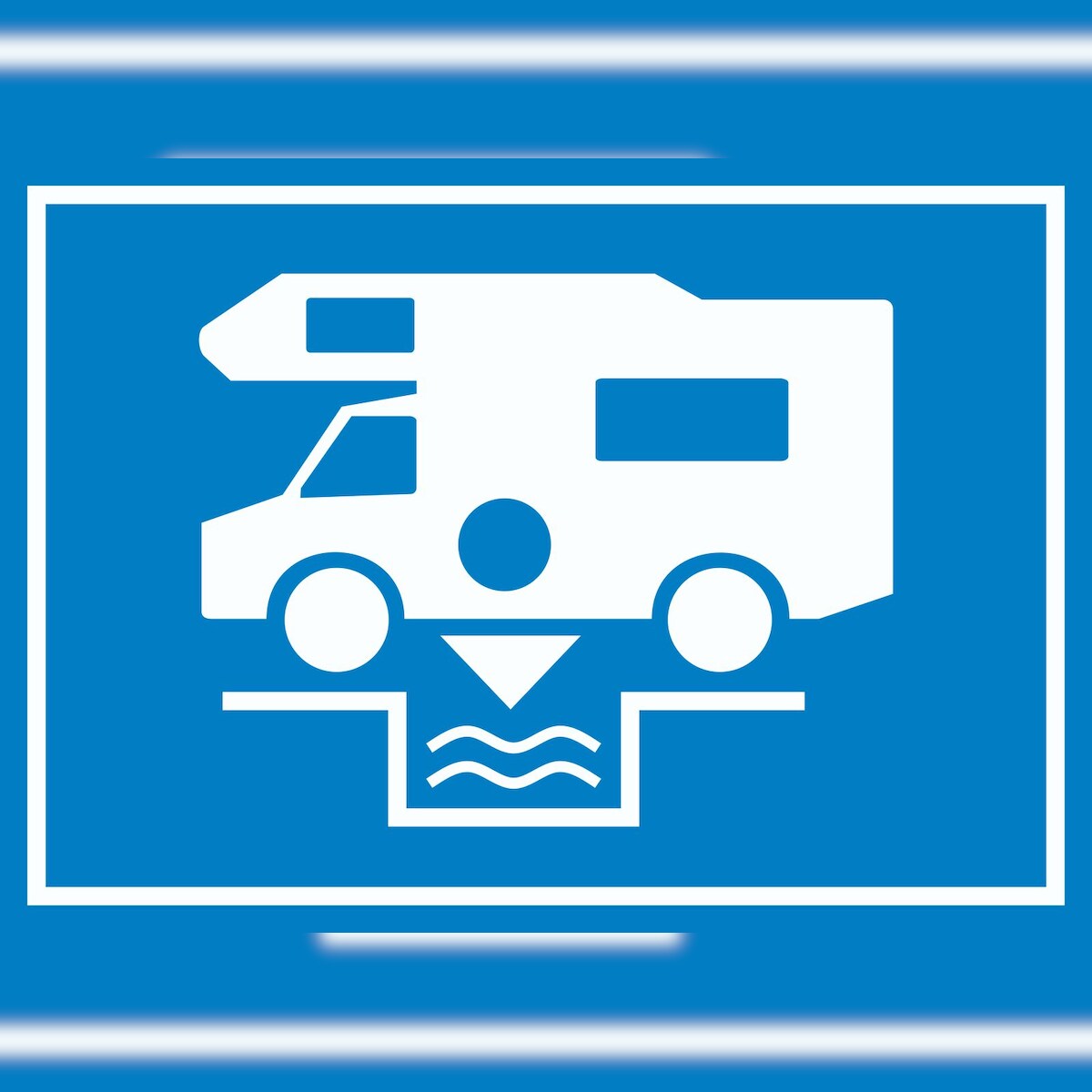 Entsorgungsstation Chemietoilette Schild A2 (420x594mm) Image