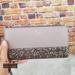 Kate Spade Bags | Glitter Silver Grey Taupe New Kate Spade Neda Greta Court Wallet Cityscape | Color: Gray | Size: 7.75” W X 4” H