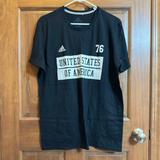 Adidas Shirts | Adidas Usa Soccer T Shirt. Large. Used | Color: Black | Size: L