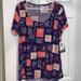 Lularoe Tops | Lularoe Disney’s Toy Story Shirt Size Large | Color: Blue/Orange | Size: L