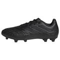 adidas Unisex Copa Pure.3 Firm Ground Boots Sneaker, core Black/core Black/core Black, 46 EU