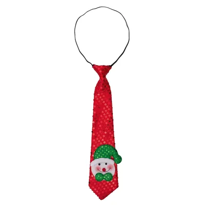 Krawatte Weihnachten, rot Image