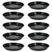 Homemaxs Happyyami 10Pcs Plant Saucer Drip Trays Round Plant Pot Saucers Flower Pot Tray for Indoor Outdoor Garde