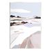 Stupell Industries Abstract Snowy Mountain Landscape Graphic Art Unframed Art Print Wall Art Design by Nikita Jariwala