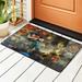 ZICANCN Music Guitar Man Area Rugs Doormat Facecloth Non-Slip Floor Mat Rug for Living Room Kitchen Sink Area Indoor Outdoor Entrance 72 x48