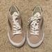 Madewell Shoes | Madewell Suede Sequin Tennis Shoe 9 / 39 | Color: Gold/Tan | Size: 9