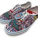 Vans Shoes | (41) Vans Authentic 'Where's Waldo?' Land Of Waldos Men Shoe White/Red-Blue | Color: Red/White | Size: Various