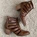 American Eagle Outfitters Shoes | Cut-Out Ankle Boot | Color: Tan | Size: 6