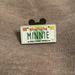 Disney Accessories | Hidden Mickey Disney Trading Pin Minnie License Plate 2006 | Color: Green/White | Size: Os