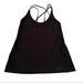 Nike Tops | Nike Black Spaghetti Straps Workout Fitted Tank Top | Color: Black | Size: S