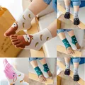 Chaussettes à cinq doigts Kawaii pour enfants chaussettes en coton pour enfants chaussettes