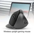 Souris verticale sans fil ergonomique aste souris de jeu portable en option pour Mac ordinateur