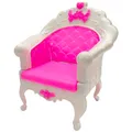 NK-Meubles de chaise de bureau pour Barbie accessoires de maison de courses de princesse ensemble