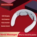 Ohio eur de cou électrique intelligent impulsion chauffante massage cervical télécommande