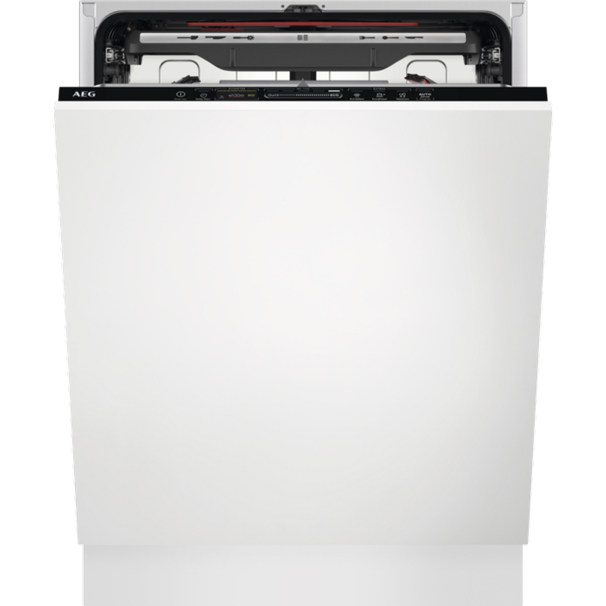 AEG FSK75758P Vollintegrierter-Geschirrspüler 60 cm breit, 82 cm hoch, GlassCare, MaxiFlex Besteckschublade, AirDry Technologie Image