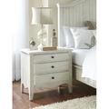 Birch Lane™ Holton 3 - Drawer Nightstand Wood in White | 28 H x 30 W x 18 D in | Wayfair 9BF956308D8D46BCB5805F3A643F4BAB