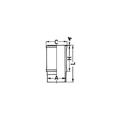 KOLBENSCHMIDT Zylinderlaufbuchse Universal 125,68mm 89735110 Image
