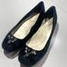 Giani Bernini Shoes | Giani Bernini Metallic Sparkle Black Leather Jeweled Slip On Leather Shoes 9 | Color: Black/Silver | Size: 9
