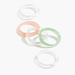 Madewell Jewelry | Madewell Five-Piece Stacking Ring Set | Color: Gold/Green | Size: 8