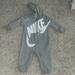 Nike One Pieces | Infant Nike Hooded Coverall | Color: Gray/White | Size: 9mb