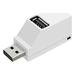 Mini USB Hub 3 Port USB Hub High Speed Splitter Plug and Play USB Splitter Adapter Portable for PC