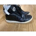 Adidas Shoes | Adidas Y-3 Yohji Yamamoto 2009 Black Leather Sneakers Size Us 9 Vintage | Color: Black | Size: 9