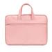 13 14 15.6 inch Men Women Business Office Bag Shockproof Notebook Sleeve Case Laptop Handbag Briefcase PINK 15-15.6 INCH