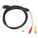 1.5 m compatible video video 3 - RCA cable AV line video and AV cable adapter yellow