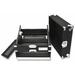 DeeJay LED Slant Rack Drive Tour Case (2 RU for Amplifier, 10 RU for Mixer) TBH2U10SLANTWOOD