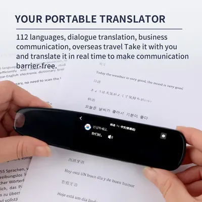 Scanner de stylo portable P301 2022 langues stylo de traduction balayage de texte instantané