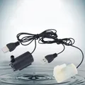 Mini pompe à eau USB 62Micro SubSN réservoir de poissons fontaine d'aquarium DC 5V 2-3L par