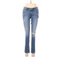 Banana Republic Factory Store Jeans - Mid/Reg Rise: Blue Bottoms - Women's Size 25