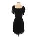 Ella Moss Casual Dress: Black Dresses - Women's Size X-Small