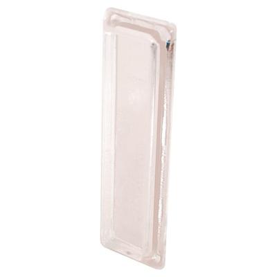PRIMELINE TOOLS M 6102 3-1/4 in. "H x 1 in "W, adhesive, Medicine Cabinet Pull