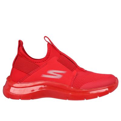 Skechers Boy's Skech Fast Ice Sneaker | Size 1.5 | Red | Textile/Synthetic