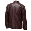 LYXSSBYX Winter Jackets for Men Clearance Men s Leather Plus Fleece Jacket Motorcycle Jacket Warm Leather Jacket