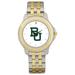 Unisex Silver/Gold Baylor Bears Two-Tone Team Logo Wristwatch