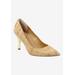 Women's Kanan Pump by J. Renee in Natural Gold (Size 7 M)