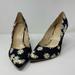 Jessica Simpson Shoes | Jessica Simpson Floral Heels | Color: Blue/White | Size: 8.5