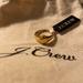 J. Crew Jewelry | J. Crew Signet Ring, Size 5 | Color: Gold | Size: 5