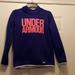 Under Armour Shirts & Tops | Girl's Under Armour Coldgear Hoodie | Color: Blue/White | Size: Lg