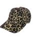 Anthropologie Accessories | Anthropologie Leopard Animal Print Adjustable Baseball Hat | Color: Brown/Tan | Size: Os