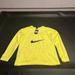 Nike Sweaters | Nike Crewneck Pullover Sweater | Color: Yellow | Size: M