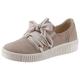 Plateausneaker GABOR Gr. 37, beige (beige, natur) Damen Schuhe Sneaker