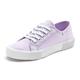 Sneaker LASCANA Gr. 38, lila (helllila) Damen Schuhe Canvassneaker Sneaker low Skaterschuh