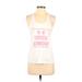 Under Armour Active Tank Top: White Activewear - Women's Size X-Small