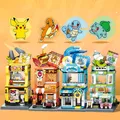 Jouets éducatifs pour enfants blocs de boutique de jeu de grue à griffes Pokemon Pikachu carapuce