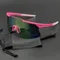 Lunettes de soleil de cyclisme sans monture pour hommes et femmes, lunettes de sport, lunettes de